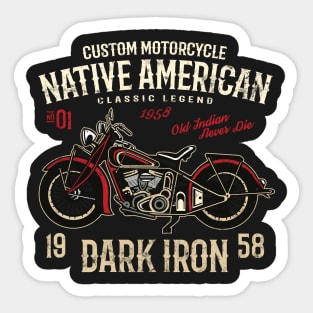 American Motorcycle Sticker